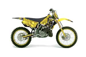 Suzuki RM 250 Dirt Bike Graphic Kit