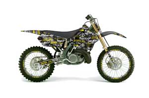 Suzuki RM 250 Dirt Bike Graphic Kit