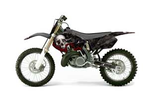 Suzuki RM 250 Dirt Bike Graphic Kit