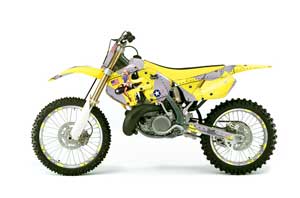 Suzuki RM 250 Dirt Bike Graphic Kit