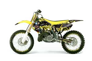 Suzuki RM 250 Dirt Bike Graphic Kit
