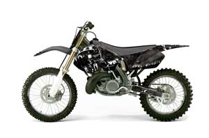 Suzuki RM 250 Dirt Bike Graphic Kit