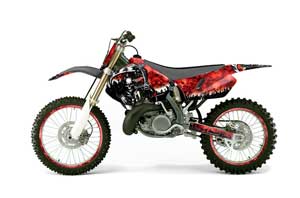 Suzuki RM 250 Dirt Bike Graphic Kit