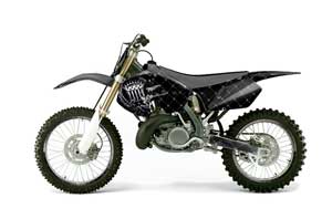 Suzuki RM 250 Dirt Bike Graphic Kit