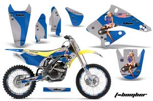 Suzuki RMZ 250 Dirt Bike Custom Graphic Kit - 2004-2006