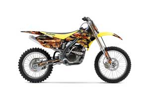 Suzuki RMZ 250 Dirt Bike Graphic Kit
