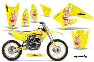 Suzuki RMZ 250 Dirt Bike Custom Graphic Kit - 2004-2006
