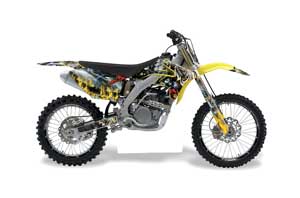 Suzuki RMZ 250 Dirt Bike Graphic Kit