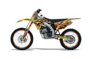 Suzuki RMZ 250 Dirt Bike Graphic Kit