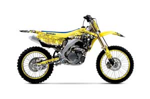 Suzuki RMZ 450 Dirt Bike Graphic Kit