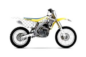 Suzuki RMZ 450 Dirt Bike Graphic Kit