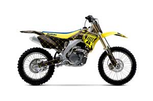Suzuki RMZ 450 Dirt Bike Graphic Kit