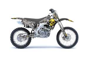 Suzuki RMZ 450 Dirt Bike Graphic Kit