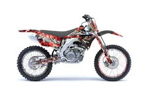 Suzuki RMZ 450 Dirt Bike Graphic Kit