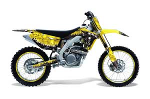 Suzuki RMZ 450 Dirt Bike Graphic Kit