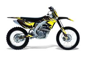 Suzuki RMZ 450 Dirt Bike Graphic Kit