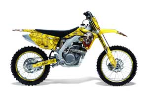 Suzuki RMZ 450 Dirt Bike Graphic Kit