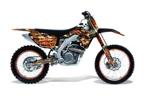 Suzuki RMZ 450 Dirt Bike Graphic Kit