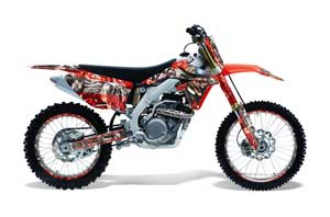 Suzuki RMZ 450 Dirt Bike Graphic Kit