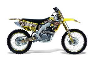 Suzuki RMZ 450 Dirt Bike Graphic Kit