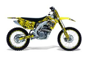 Suzuki RMZ 450 Dirt Bike Graphic Kit