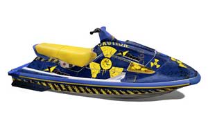 Yamaha Wave Raider Jet Ski Graphic Kit