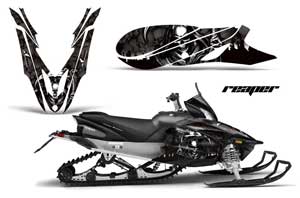 Yamaha Apex Sled Graphic Kit - 2011-2018 Reaper Black