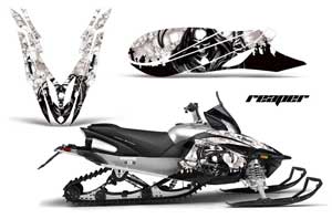 Yamaha Apex Sled Graphic Kit - 2011-2018 Reaper White