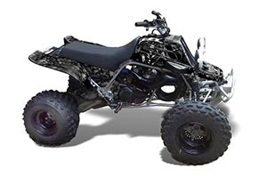 Yamaha Banshee 350 (Full Bore Plastics) ATV Graphic Kit