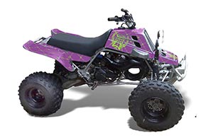 Yamaha Banshee 350 (Full Bore Plastics) ATV Graphic Kit
