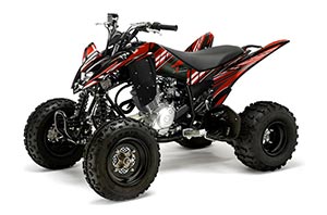 Yamaha Raptor 350 ATV Graphic Kit - 2004-2014 Reaper Blue