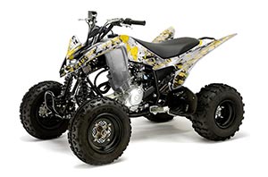 Yamaha Raptor 125 ATV Graphic Kit