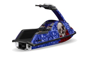 Yamaha Superjet Freestyle Jet Ski Graphic Kit (Round Nose)