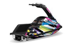 Yamaha Superjet Freestyle Jet Ski Graphic Kit (Round Nose)