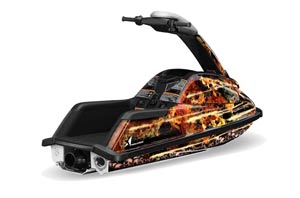 Yamaha Superjet Freestyle Jet Ski Graphic Kit (Round Nose)