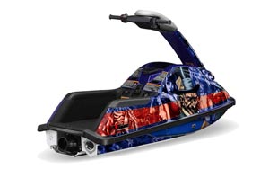 Yamaha Superjet Freestyle Jet Ski Graphic Kit (Round Nose)