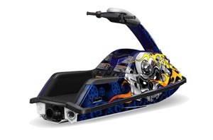 Yamaha Superjet Freestyle Jet Ski Graphic Kit (Round Nose)