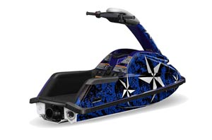 Yamaha Superjet Freestyle Jet Ski Graphic Kit (Round Nose)