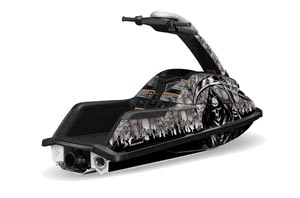 Yamaha Superjet Freestyle Jet Ski Graphic Kit (Round Nose)