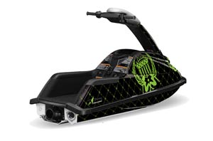 Yamaha Superjet Freestyle Jet Ski Graphic Kit (Round Nose)