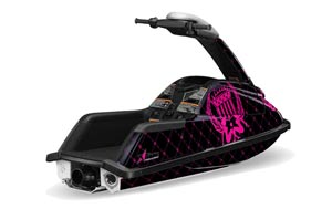 Yamaha Superjet Freestyle Jet Ski Graphic Kit (Round Nose)