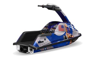 Yamaha Superjet Freestyle Jet Ski Graphic Kit (Round Nose)
