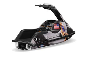 Yamaha Superjet Freestyle Jet Ski Graphic Kit (Round Nose)