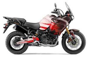Yamaha Tenere 1200 Graphic Kit - 2012-2014 Carbon X Red