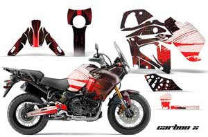Yamaha Tenere 1200 Graphic Kit - 2012-2014 Carbon X Red