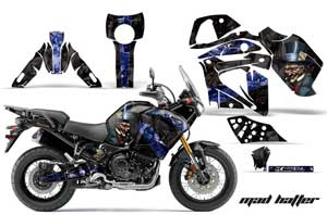 Yamaha Tenere 1200 Graphic Kit - 2012-2014 Mad Hatter Blue