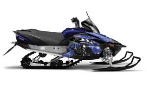 Yamaha Vector RS Sled Graphic Kit - 2012-2016 Reaper Blue