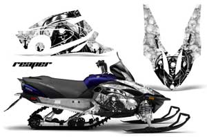Yamaha Vector RS Sled Graphic Kit - 2012-2016 Reaper White