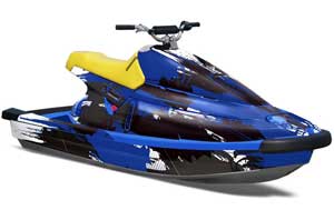 Yamaha Wave Blaster Jet Ski Graphic Kit