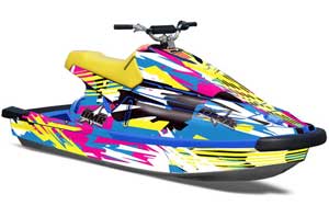 Yamaha Wave Blaster Jet Ski Graphic Kit